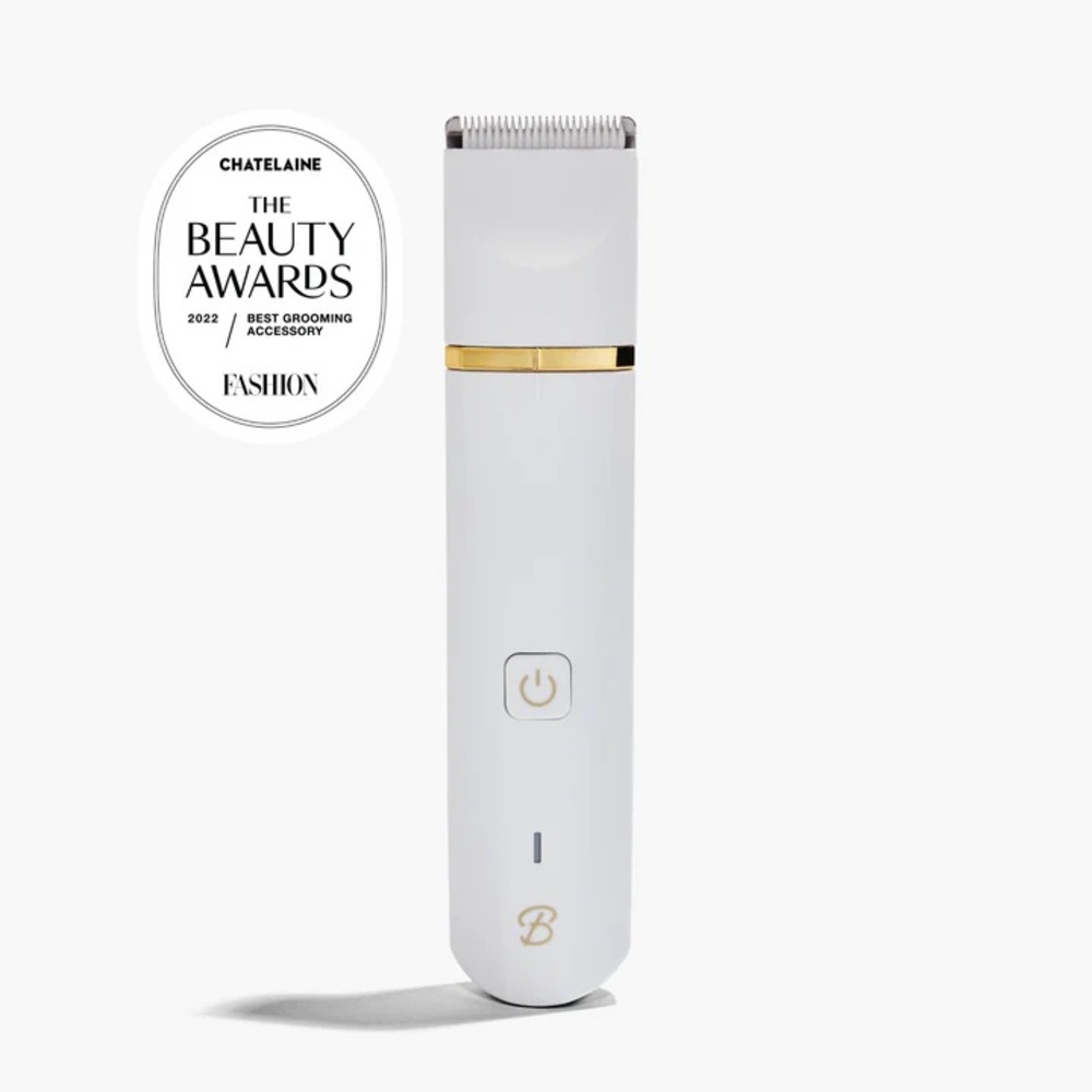 White & Gold Hair Removal Trimmer
